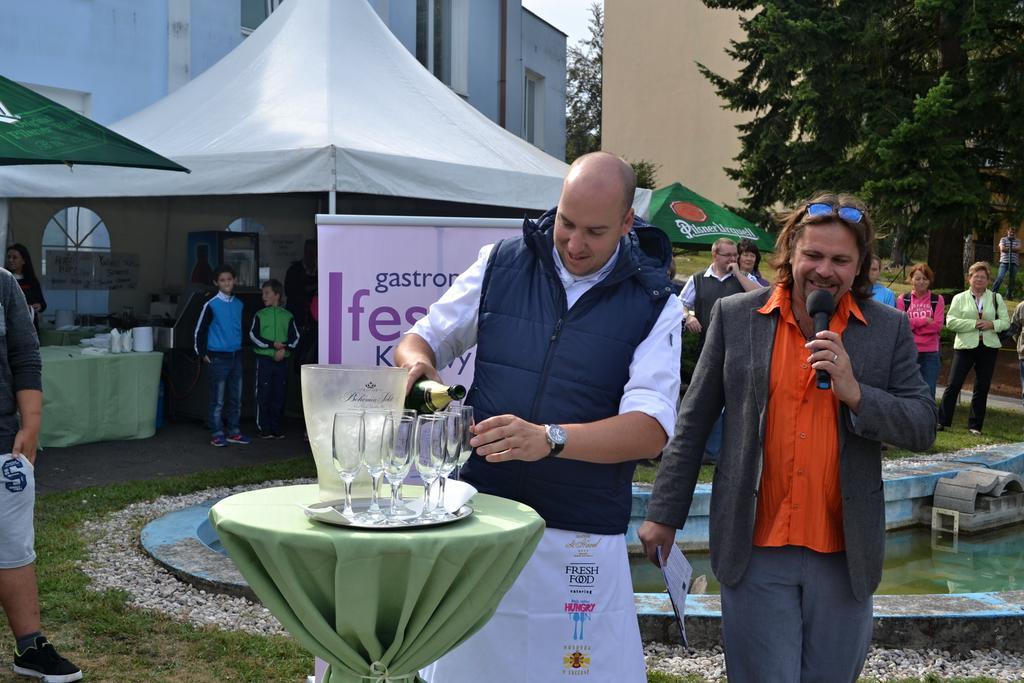 Hotel Rozvoj Клатови Экстерьер фото